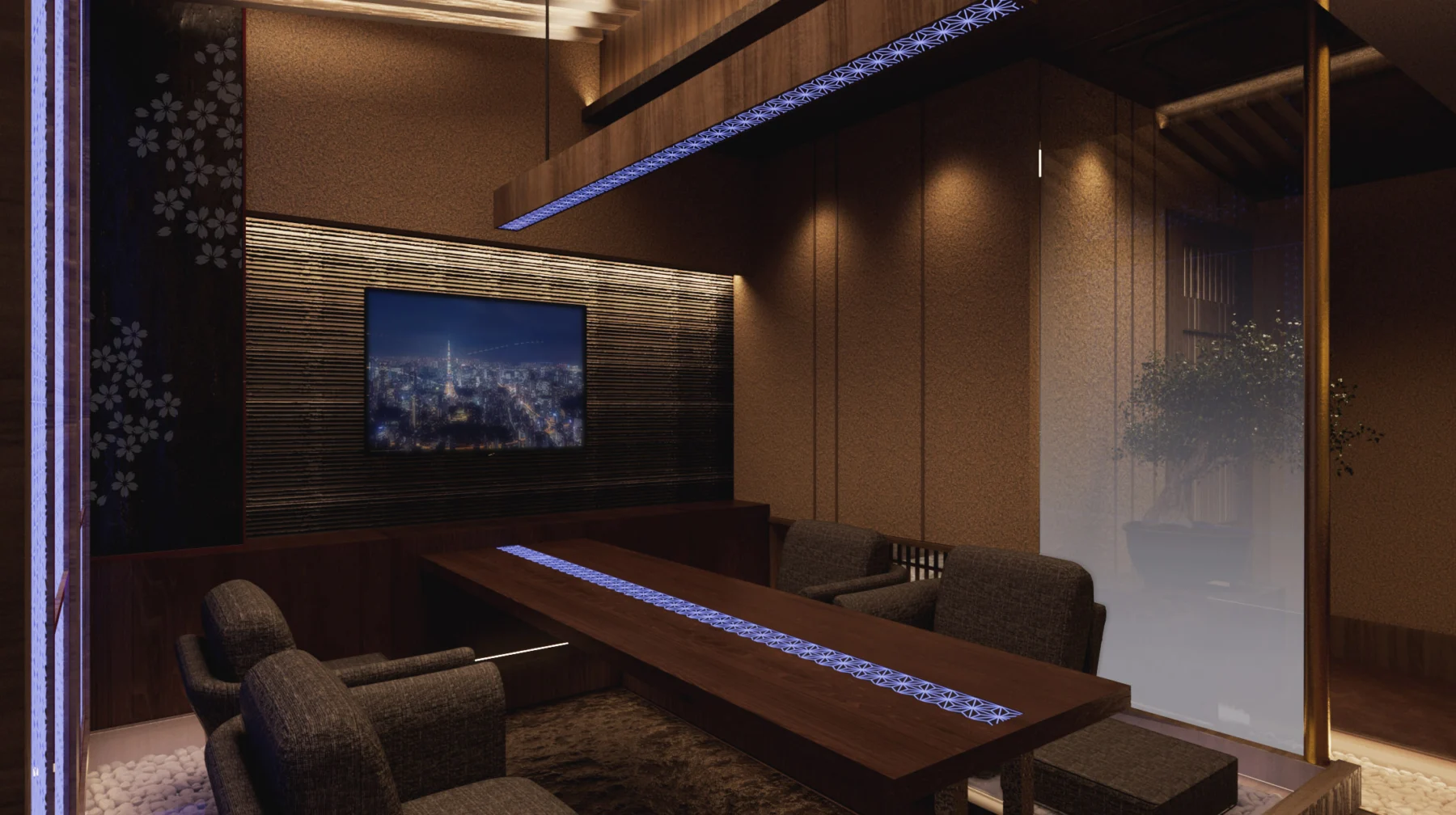 東京都/キャバクラ Viproom/店舗設計,パース（写真3）