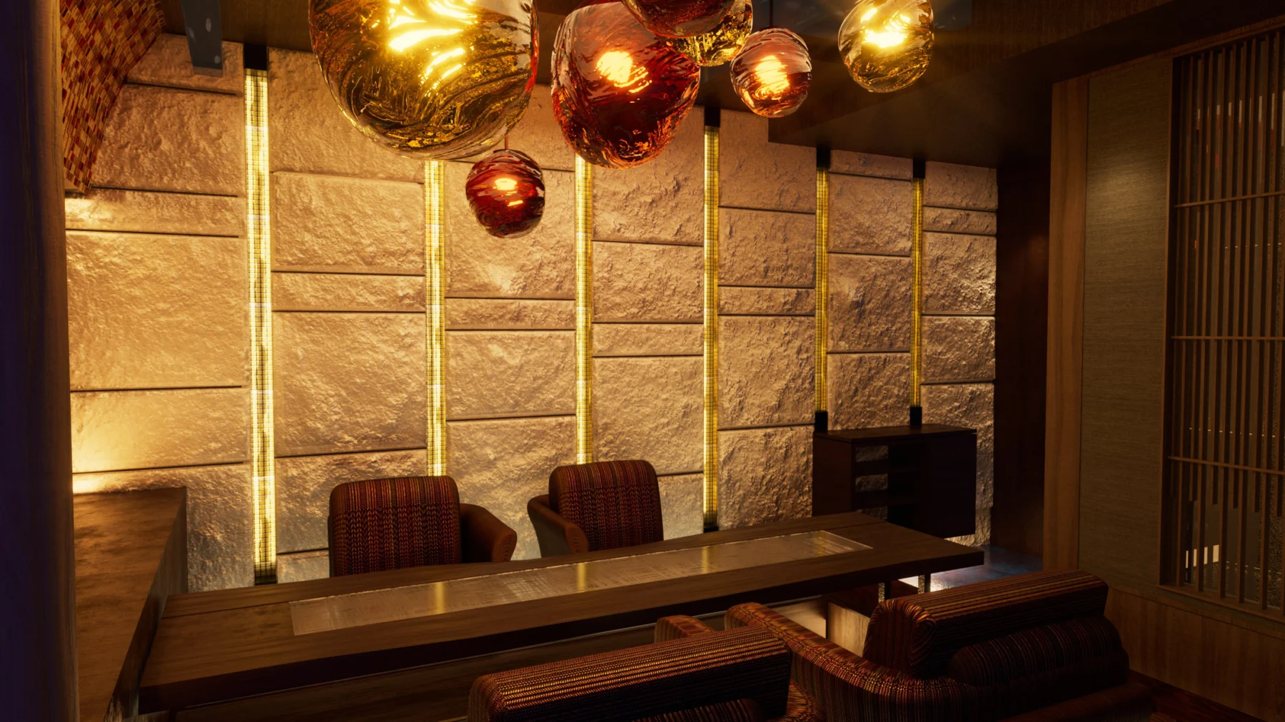 東京都/キャバクラ Viproom/店舗設計,パース（写真6）