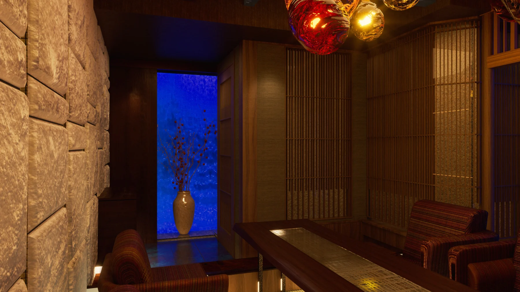 東京都/キャバクラ Viproom/店舗設計,パース（写真5）