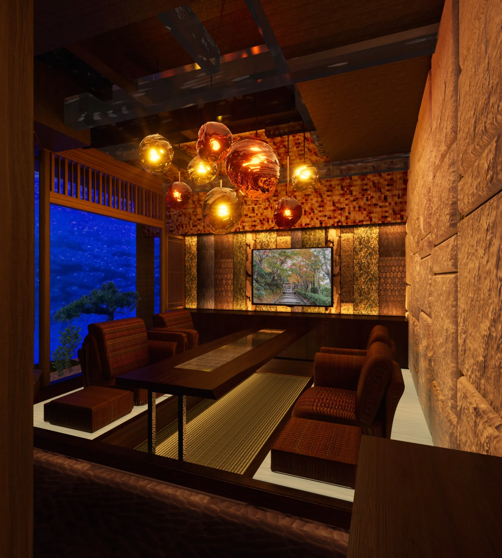 東京都/キャバクラ Viproom/店舗設計,パース（写真4）