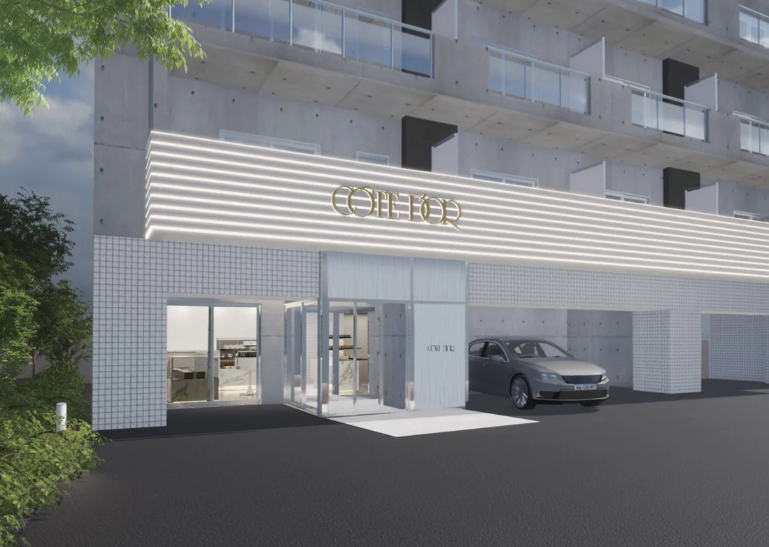 札幌市/欧風菓子コートドール/店舗設計,パース